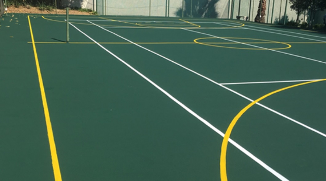 Combo courts construction